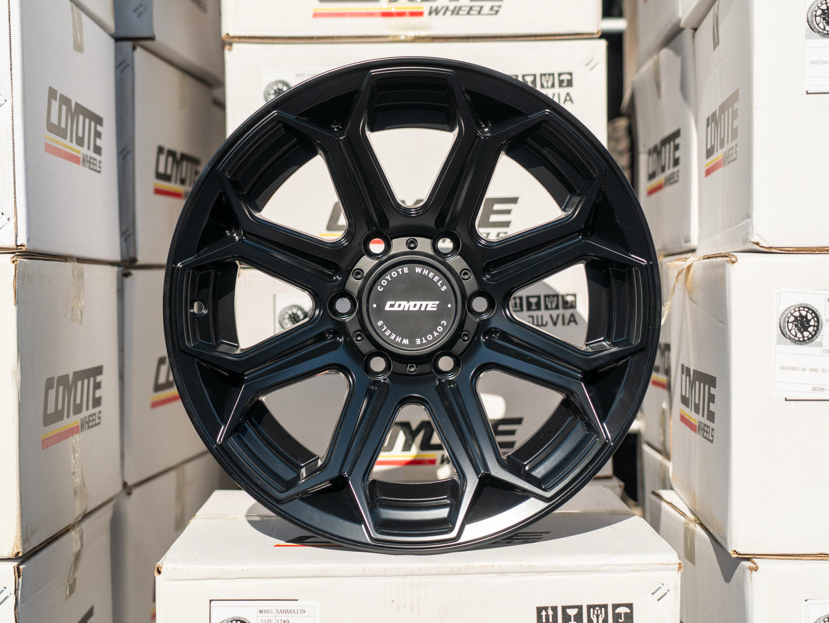 Coyote Wheels Urus Aro 17×9" 6×139 Offset 0