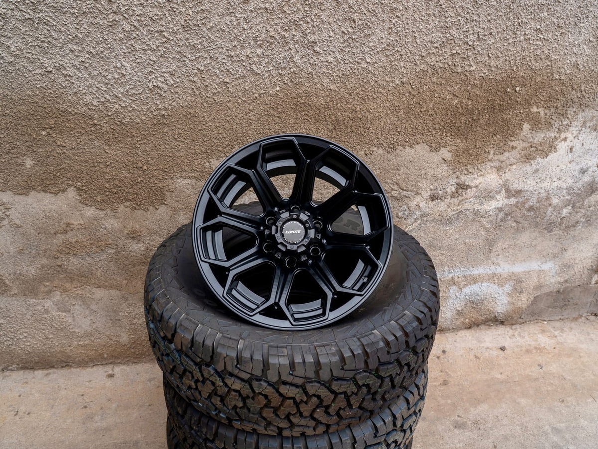 Coyote Wheels Urus Aro 17×9" 6×139 Offset 0