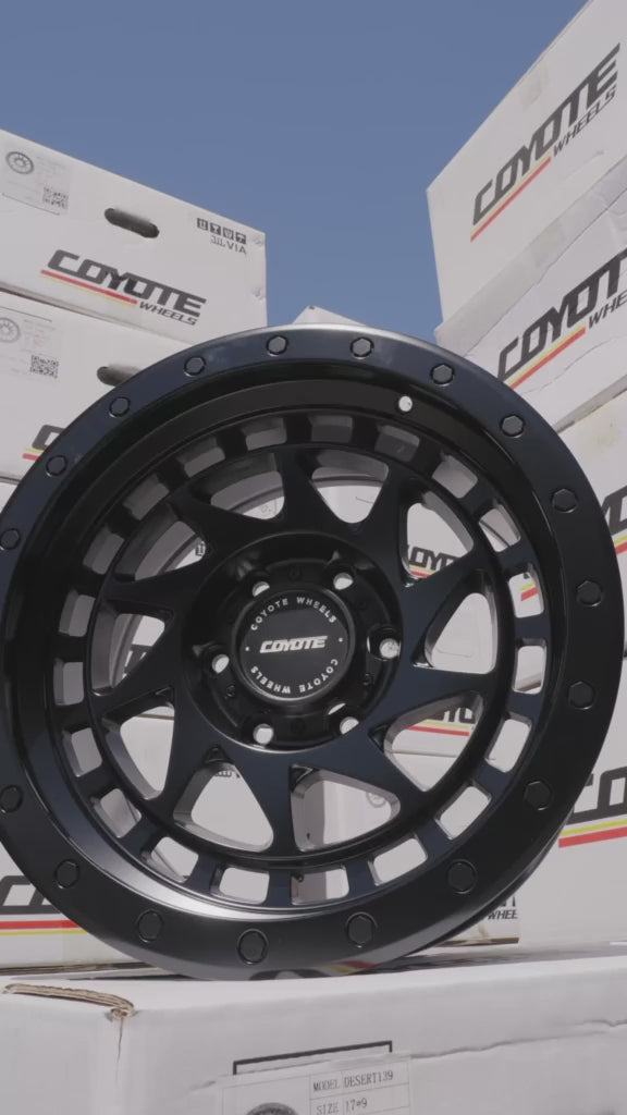 Coyote Wheels Sahara Aro 17×9" 6×139 Offset 0